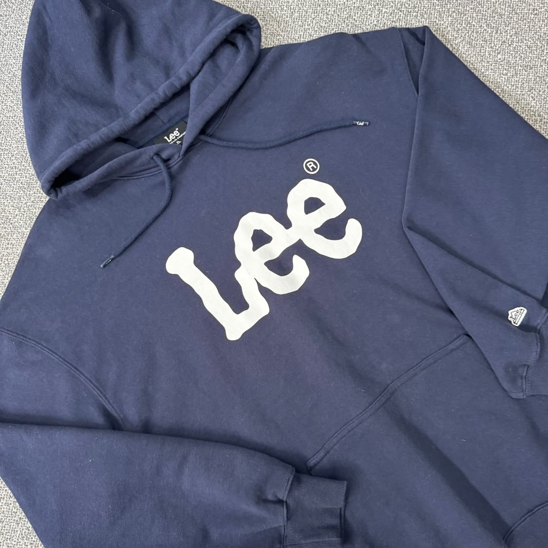 Lee 빅로고 후드 상품이미지2
