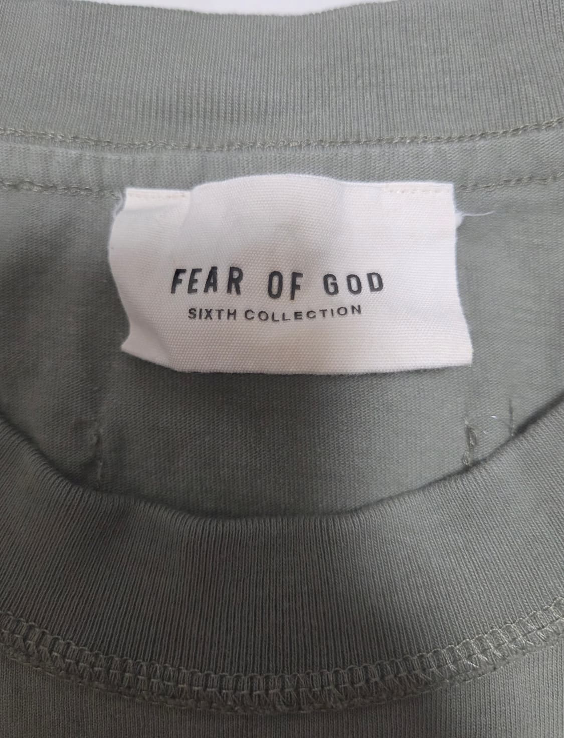피어오브갓 리플렉티브 FG 로고 반팔 티셔츠 상품이미지4