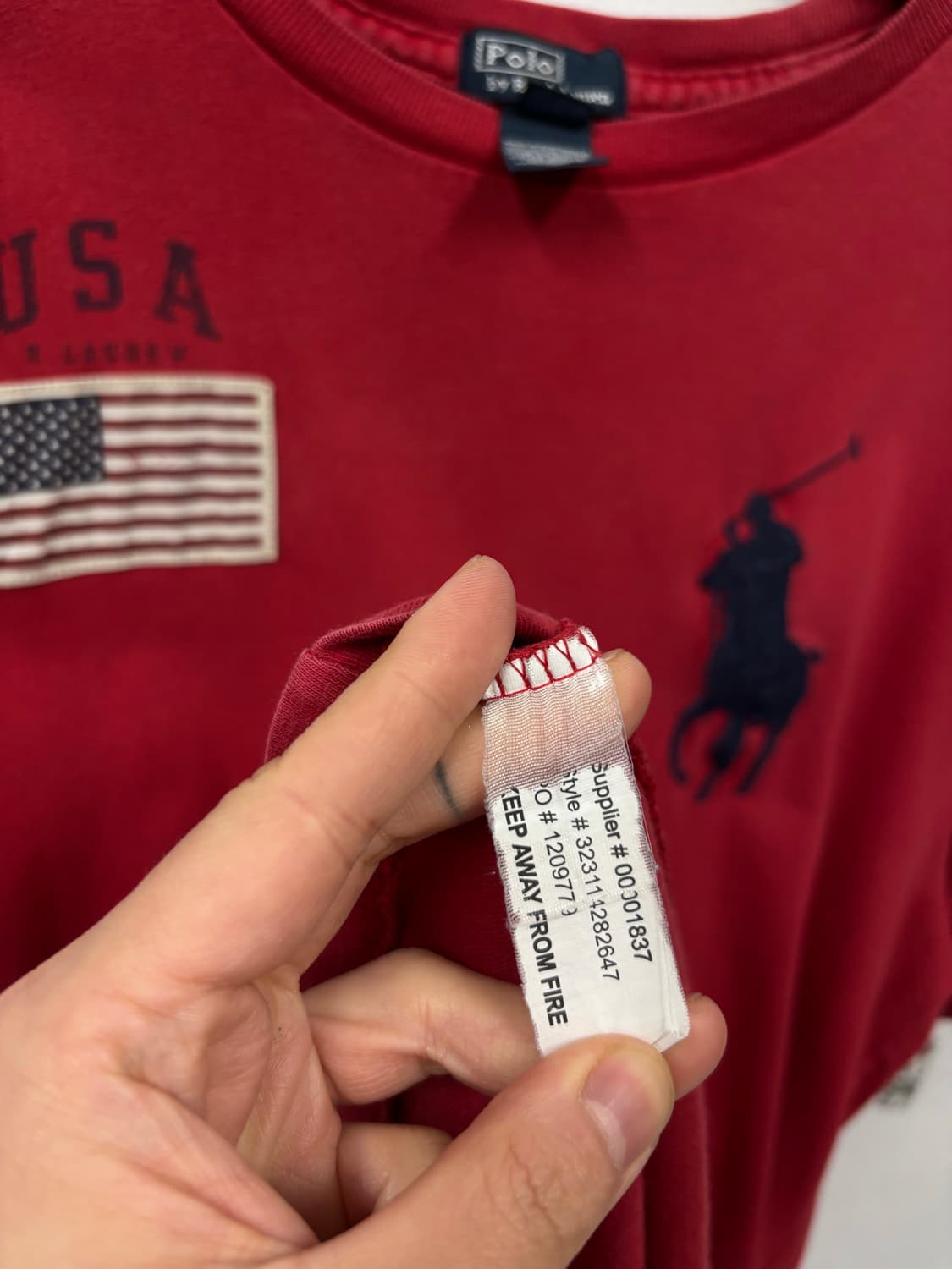 폴로랄프로렌 USA 빅포니 반팔티  상품이미지6
