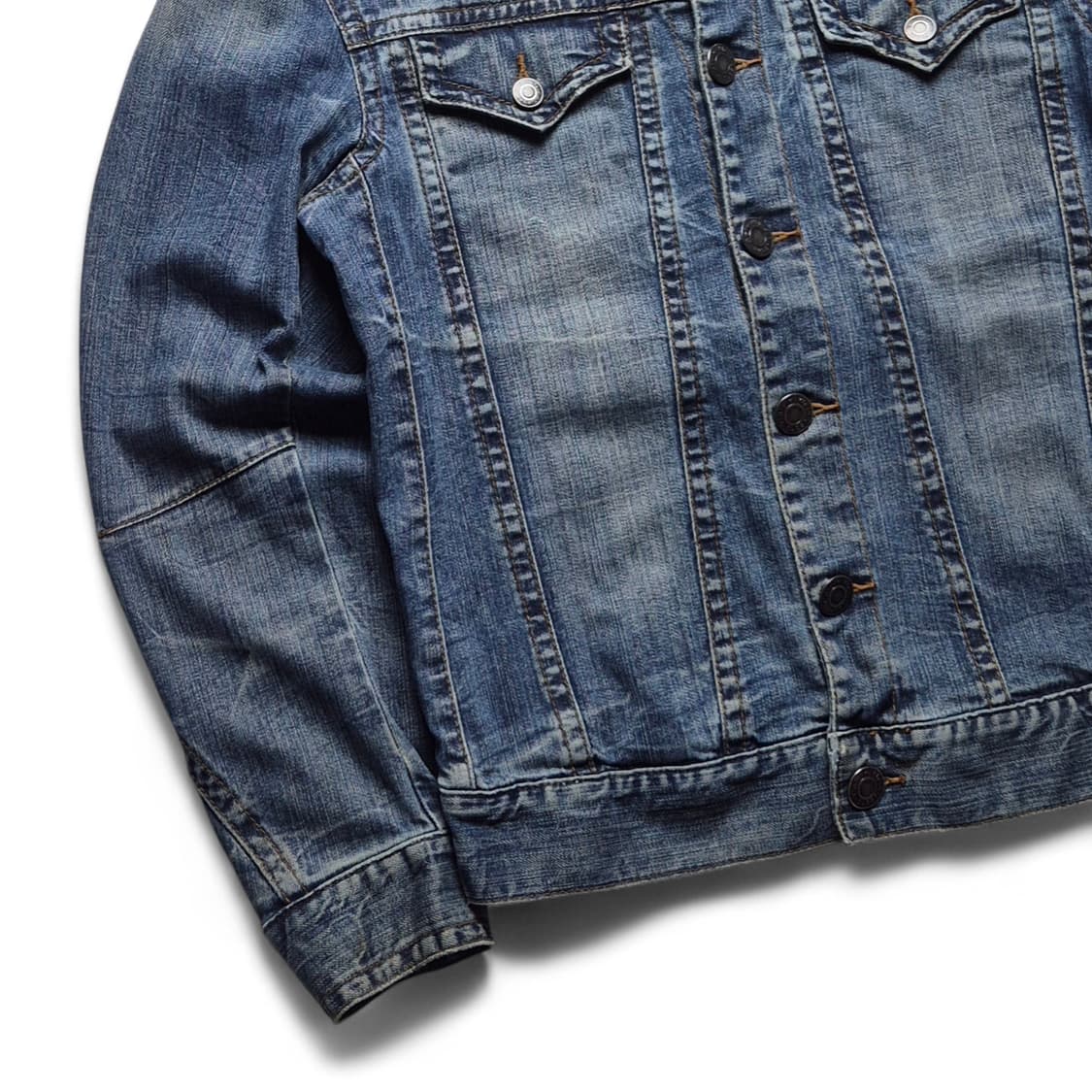 [M] 캘빈클라인 로고 데님자켓 상품이미지4