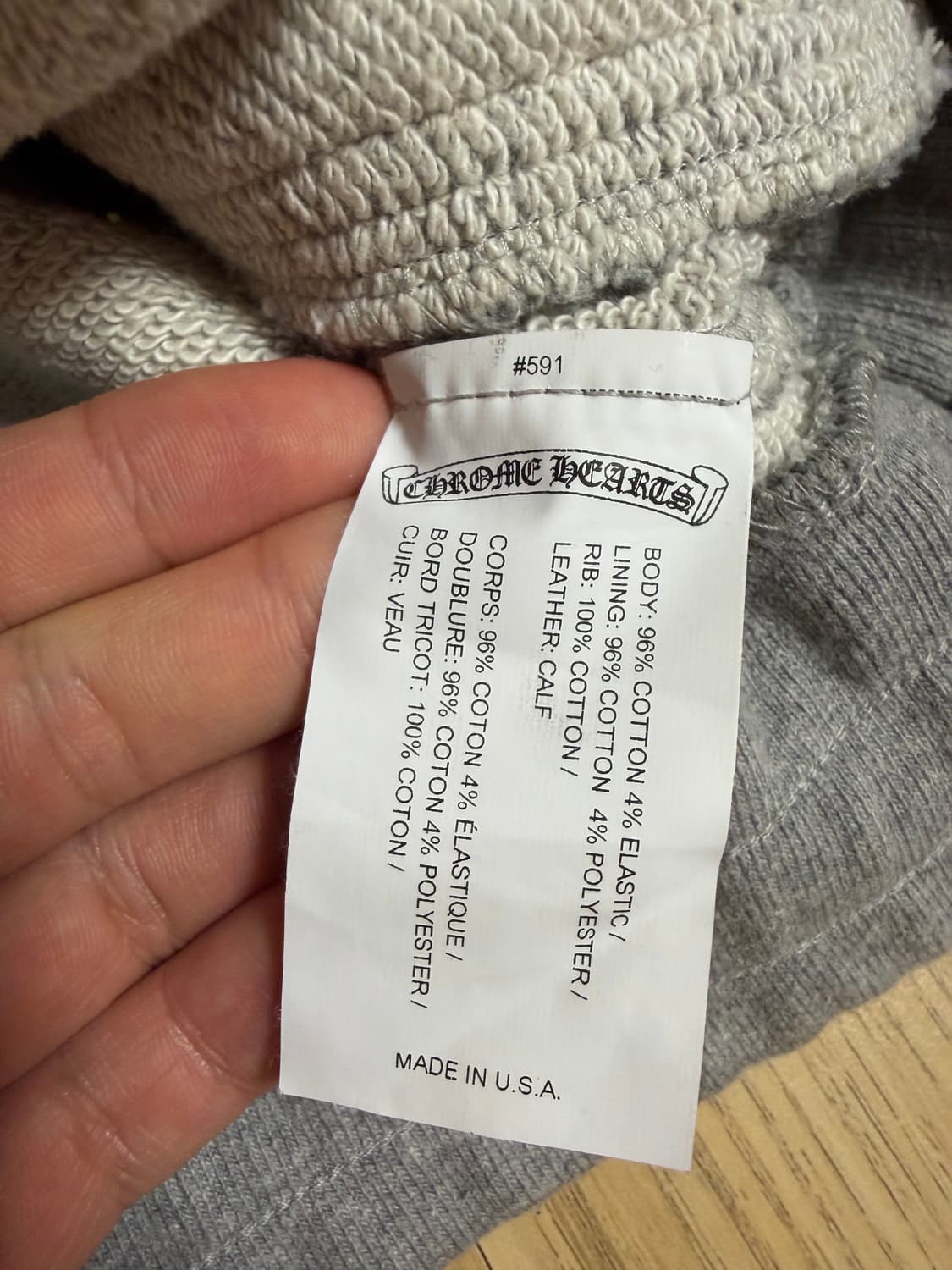 (L) 크롬하츠 스크롤 로고 스웻 쇼츠 반바지 그레이 상품이미지7