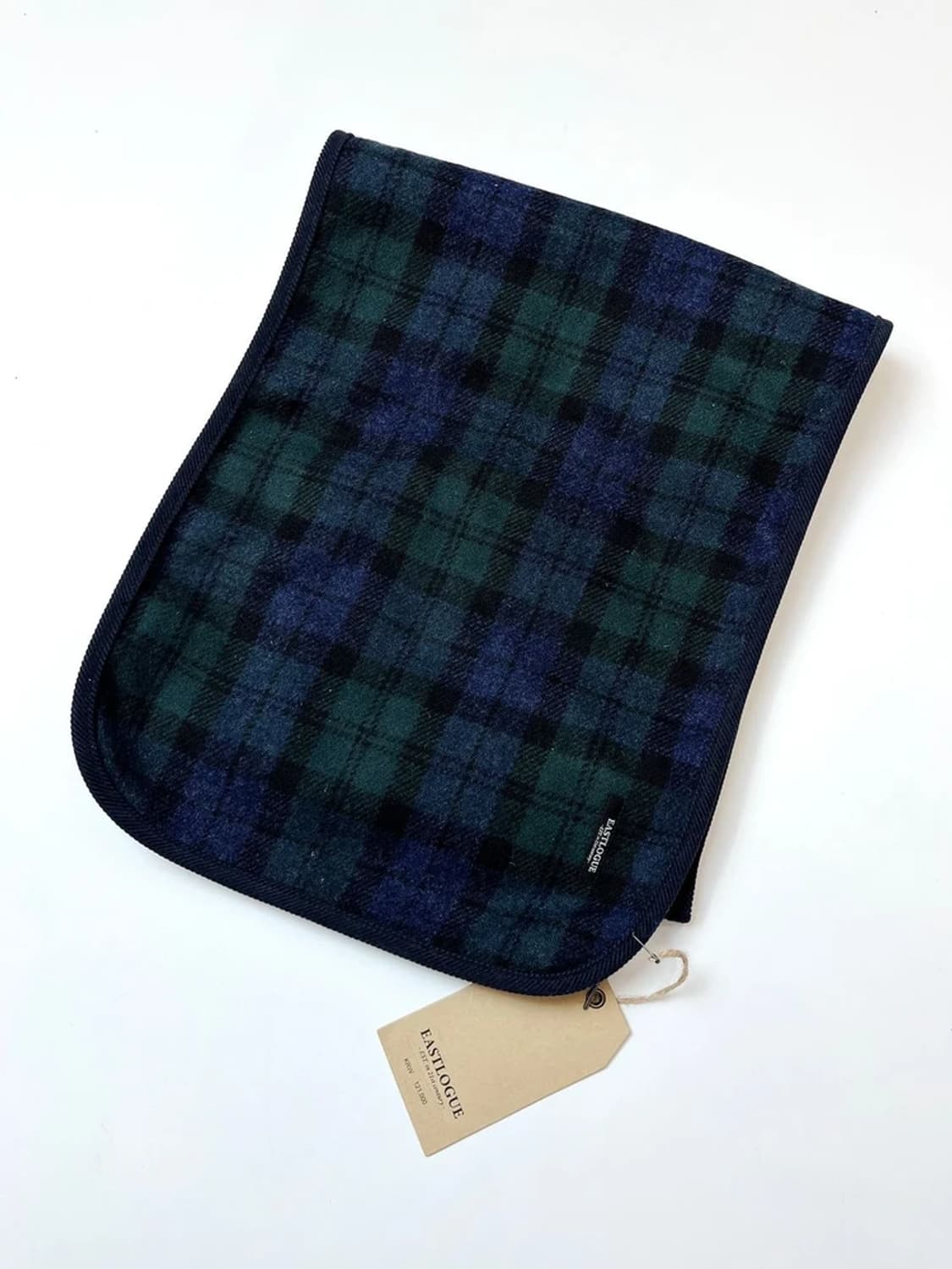 이스트로그 EASTLOGUE 타탄 울 체크 목도리 A1439 상품이미지3