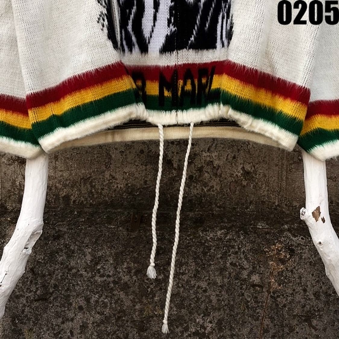 루미나후이 밥말리 후드 니트 집업 XXL 0205 상품이미지6