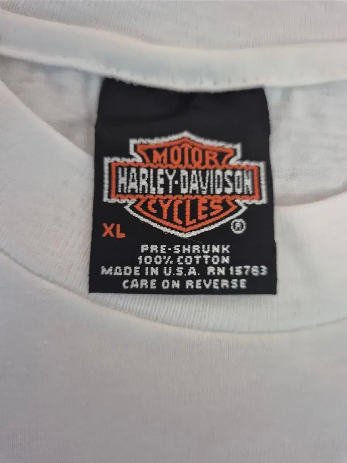 90s 할리데이비슨 실드 롱슬리브 긴팔티 XL 상품이미지4