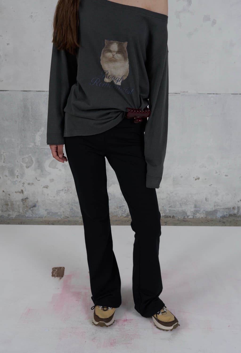 포에토 레깅스 팬츠 CONTOUR LEGGING PANTS - BLACK 상품이미지1