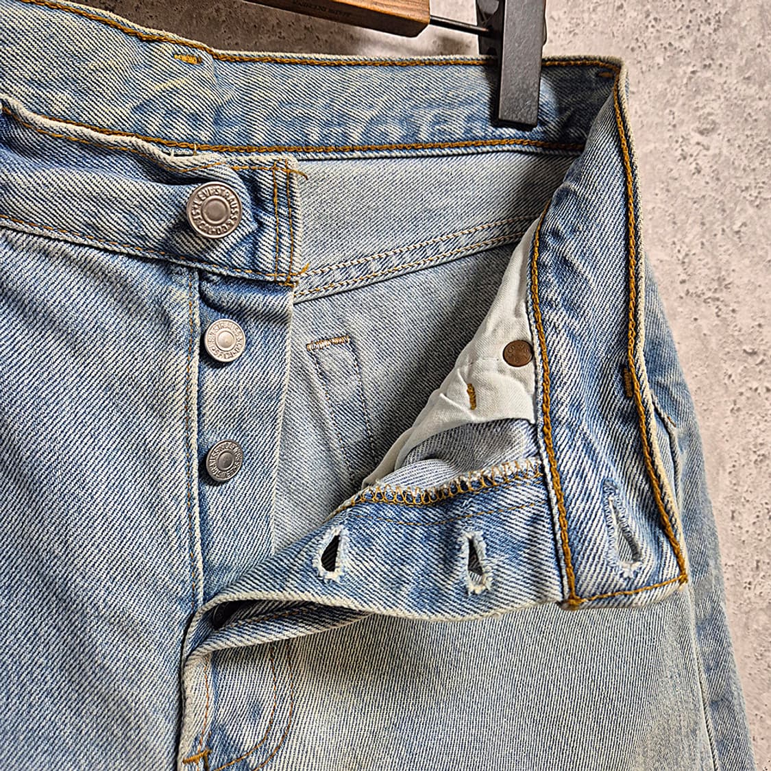 90's levis 501 STUDENT(30,Made In U.S.A) 상품이미지6