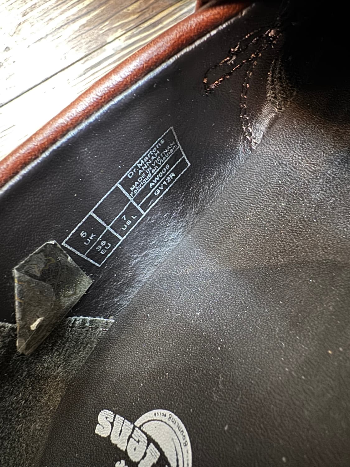 닥터마틴 안나 테슬로퍼 브라운 UK5 240사이즈 상품이미지7