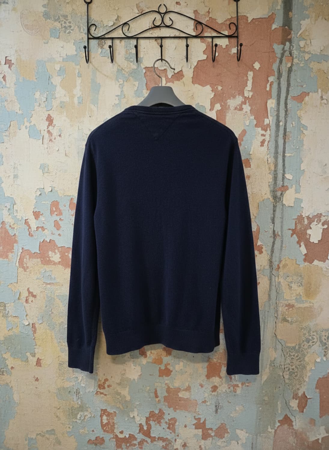 타미힐피거 네이비 캐시미어 니트 L 상품이미지2