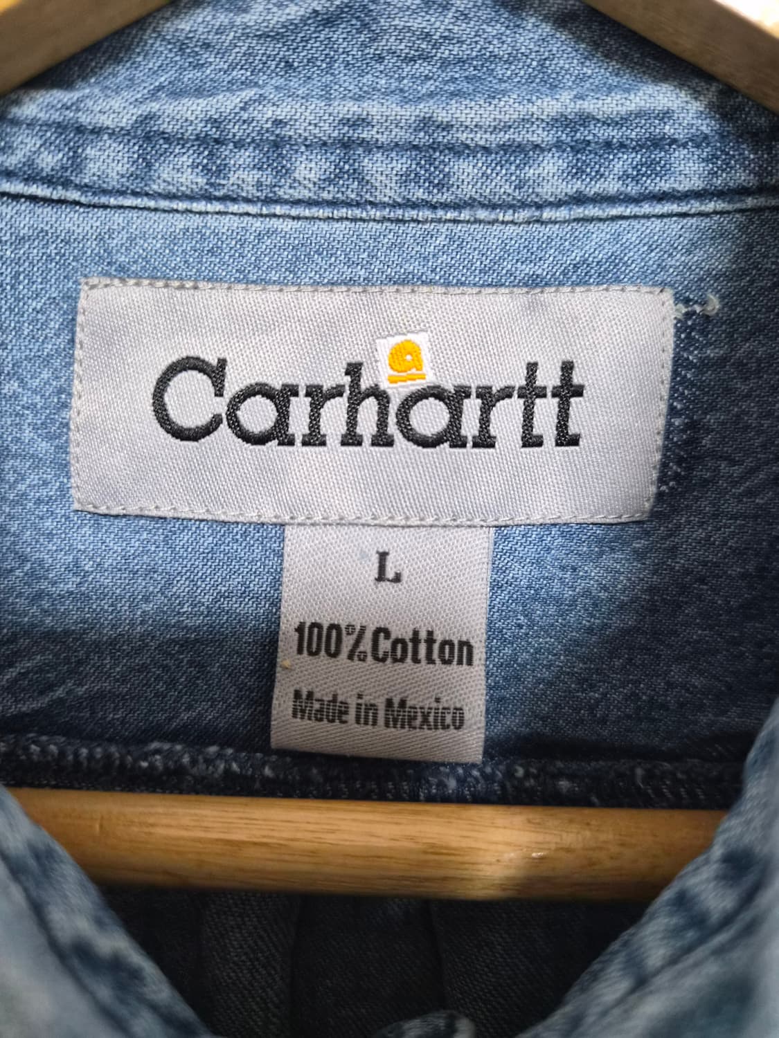 칼하트Carhartt 데님 셔츠 L - S245 상품이미지4