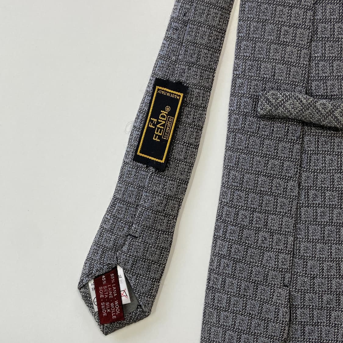 펜디 (FENDI) FF모노그램 정품 명품 넥타이 상품이미지5