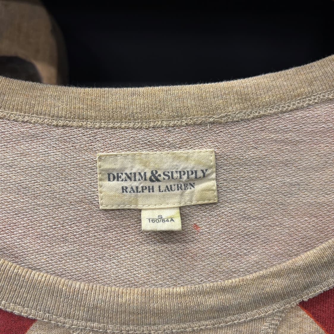 데님앤서플라이 랄프로렌 올오버 에스닉패턴 나그랑 롱슬리브 티셔츠 N604 상품이미지7