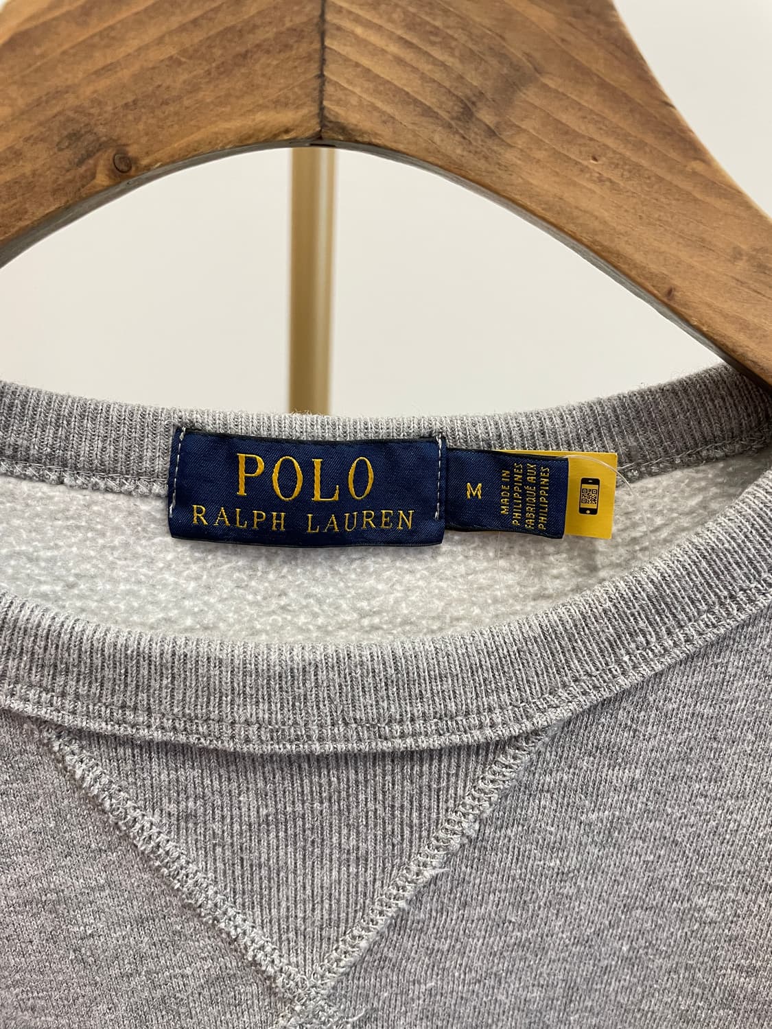폴로 랄프로렌 로고 맨투맨(QR정품인증) 상품이미지3