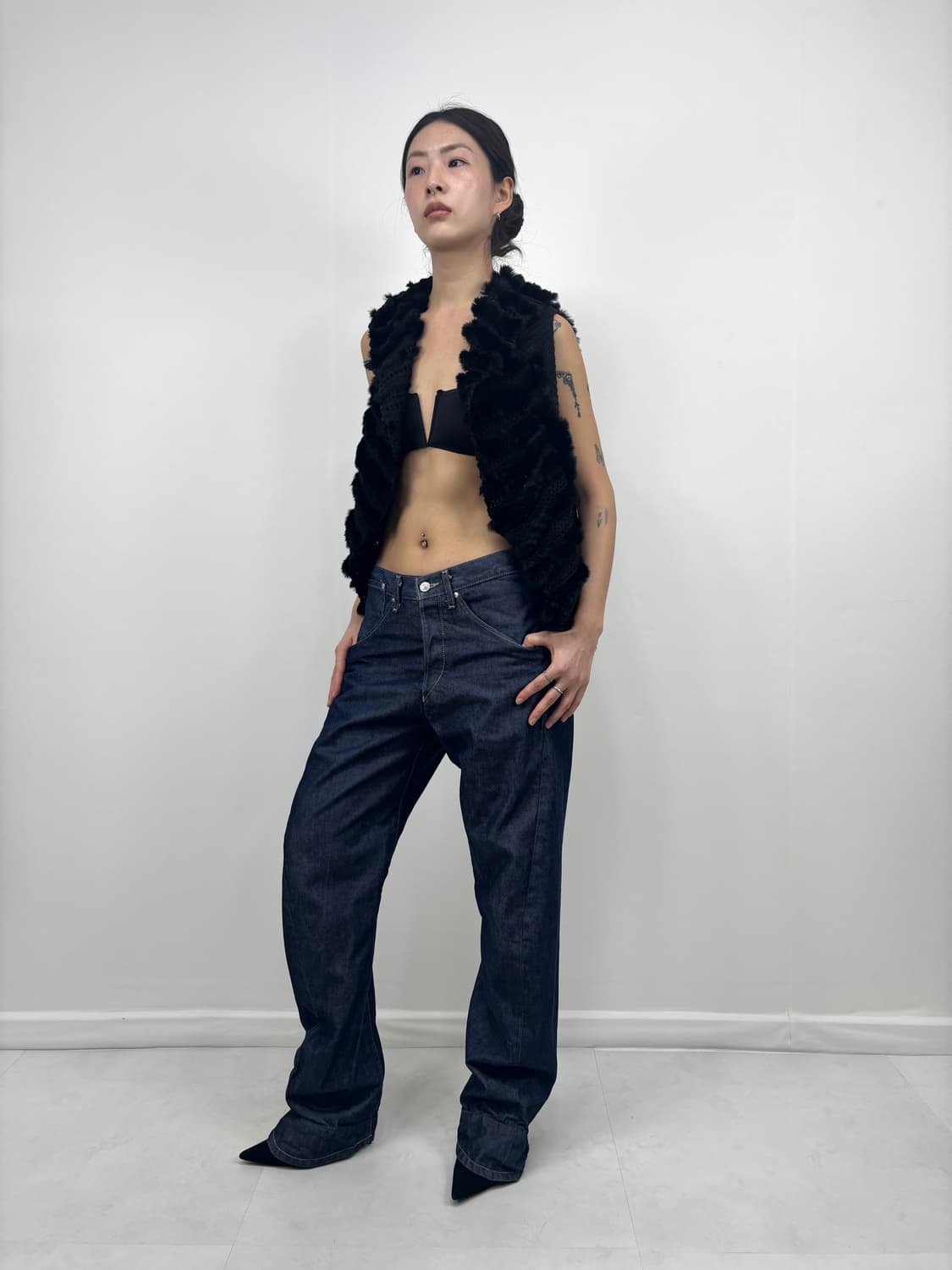 FUR KNIT VEST 상품이미지5