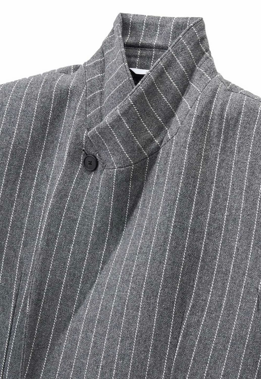 STU stripe classic coat grey 상품이미지3