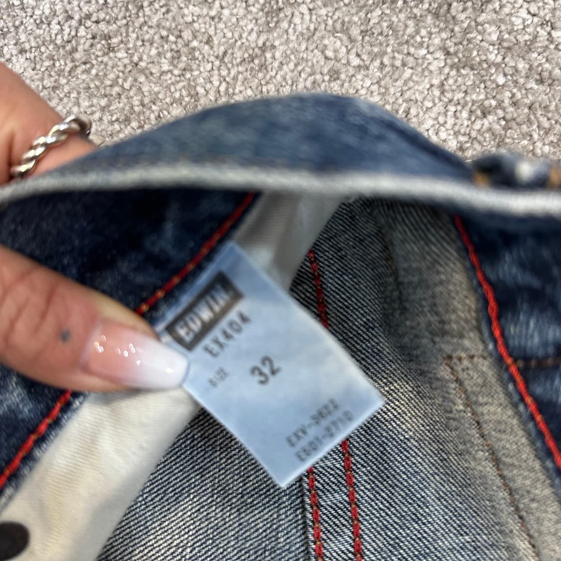 에드윈404 익스클루시브 빈티지 데님(32) 상품이미지9