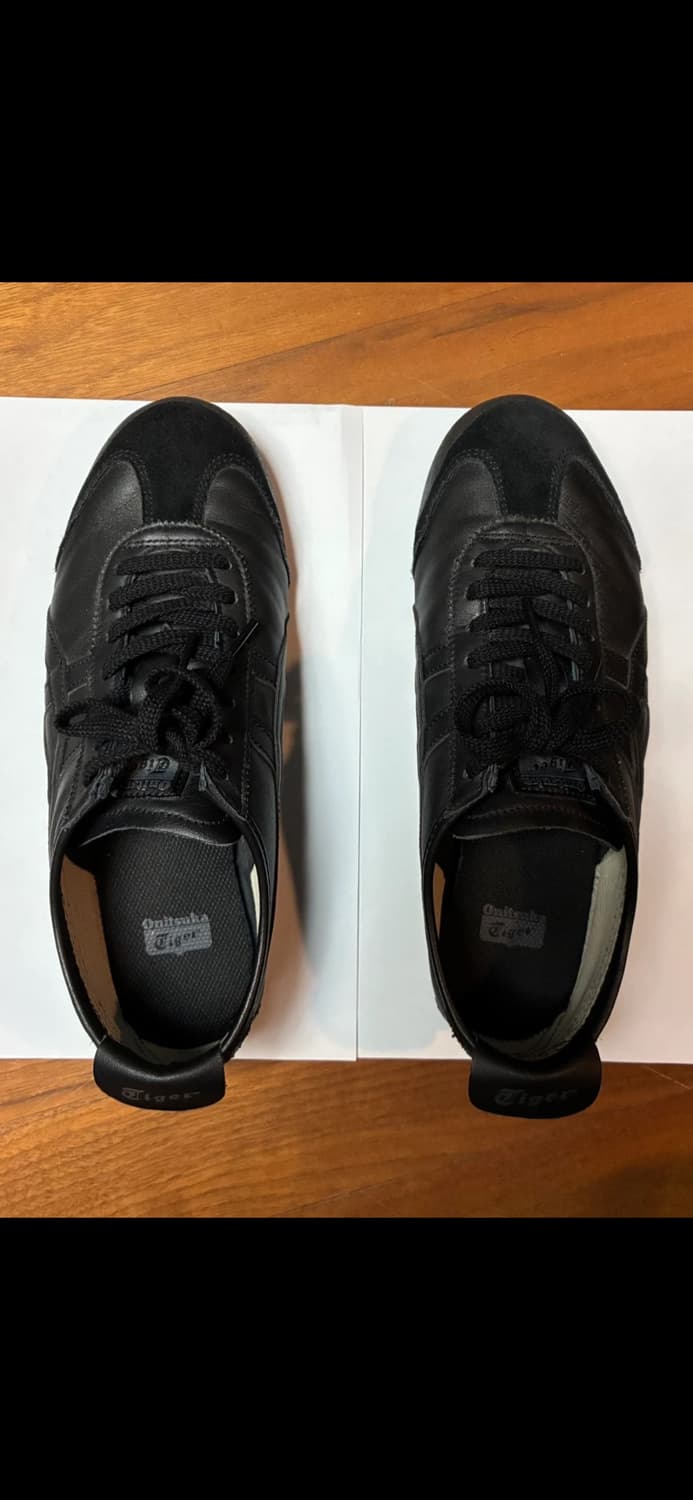 오니츠카타이거 멕시코66 올블랙 265사이즈 상품이미지1