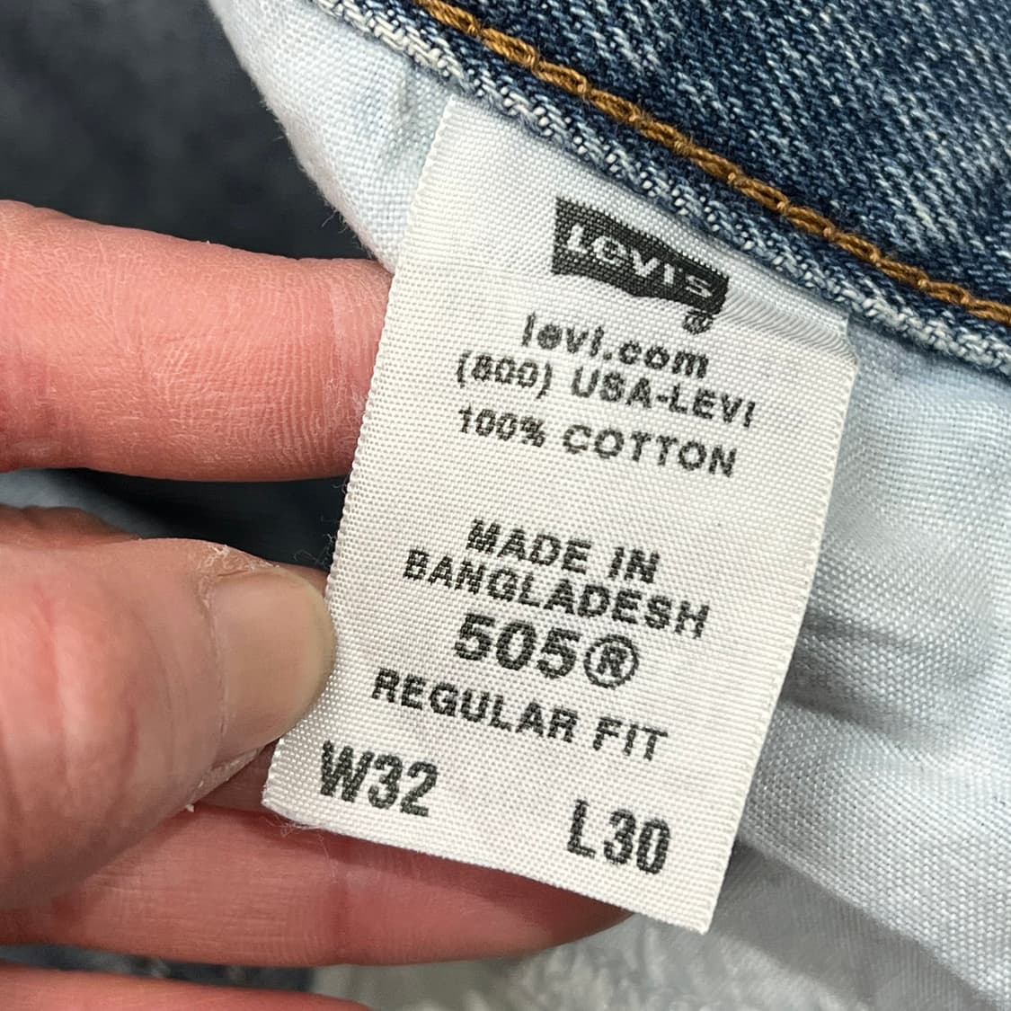 리바이스 505 데님팬츠 s09699 상품이미지7