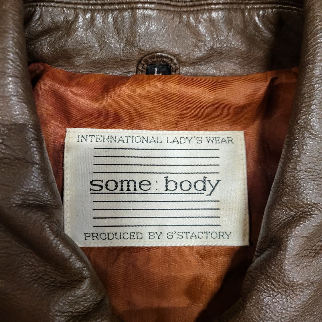Some : body 레더 자켓 (L) 상품이미지5