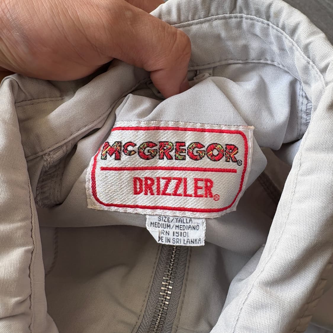 90년대 생산 맥그리거 드리즐러 그레이 자켓 상품이미지4