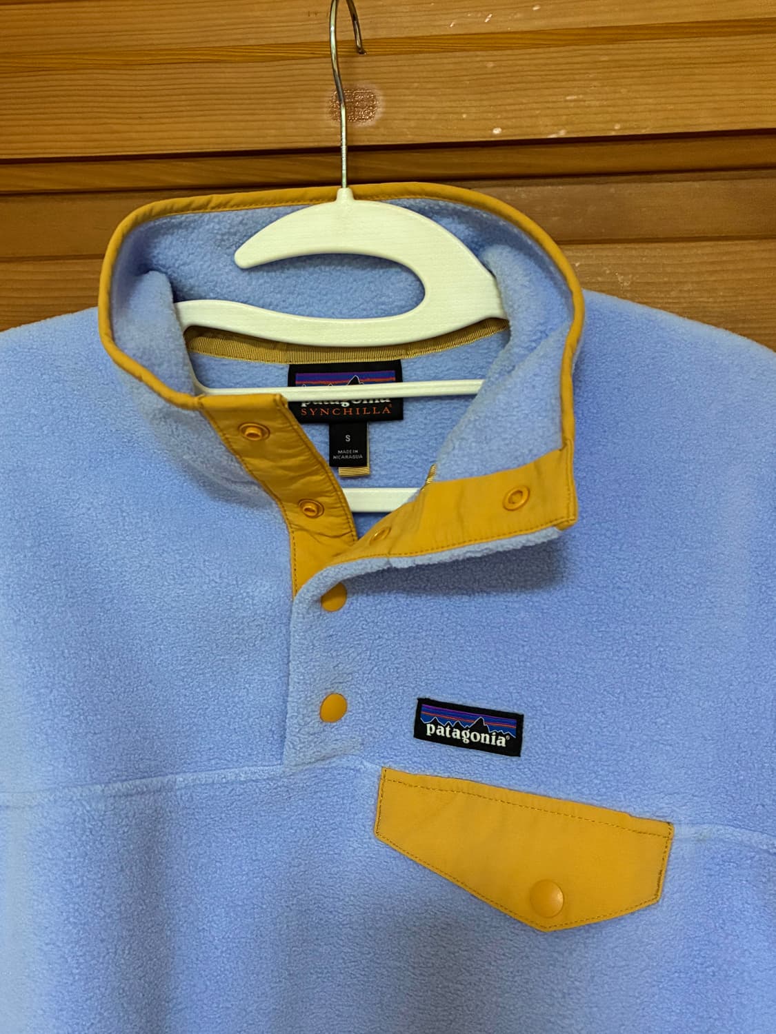 파타고니아 신칠라 플리스 S 연보라 상품이미지2