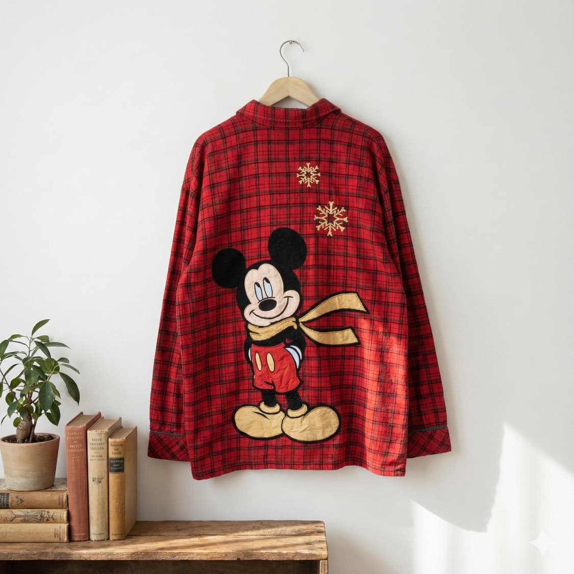Winter Mickey Red Check pajama  상품이미지2