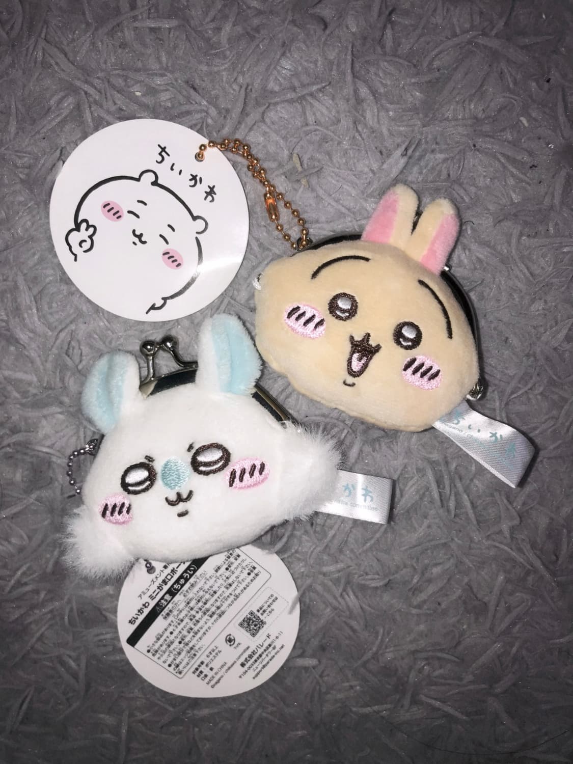 새상품 먼작귀 모몽가 하치와레 치이카와 우사기 동전지갑 키링 인형 상품이미지8