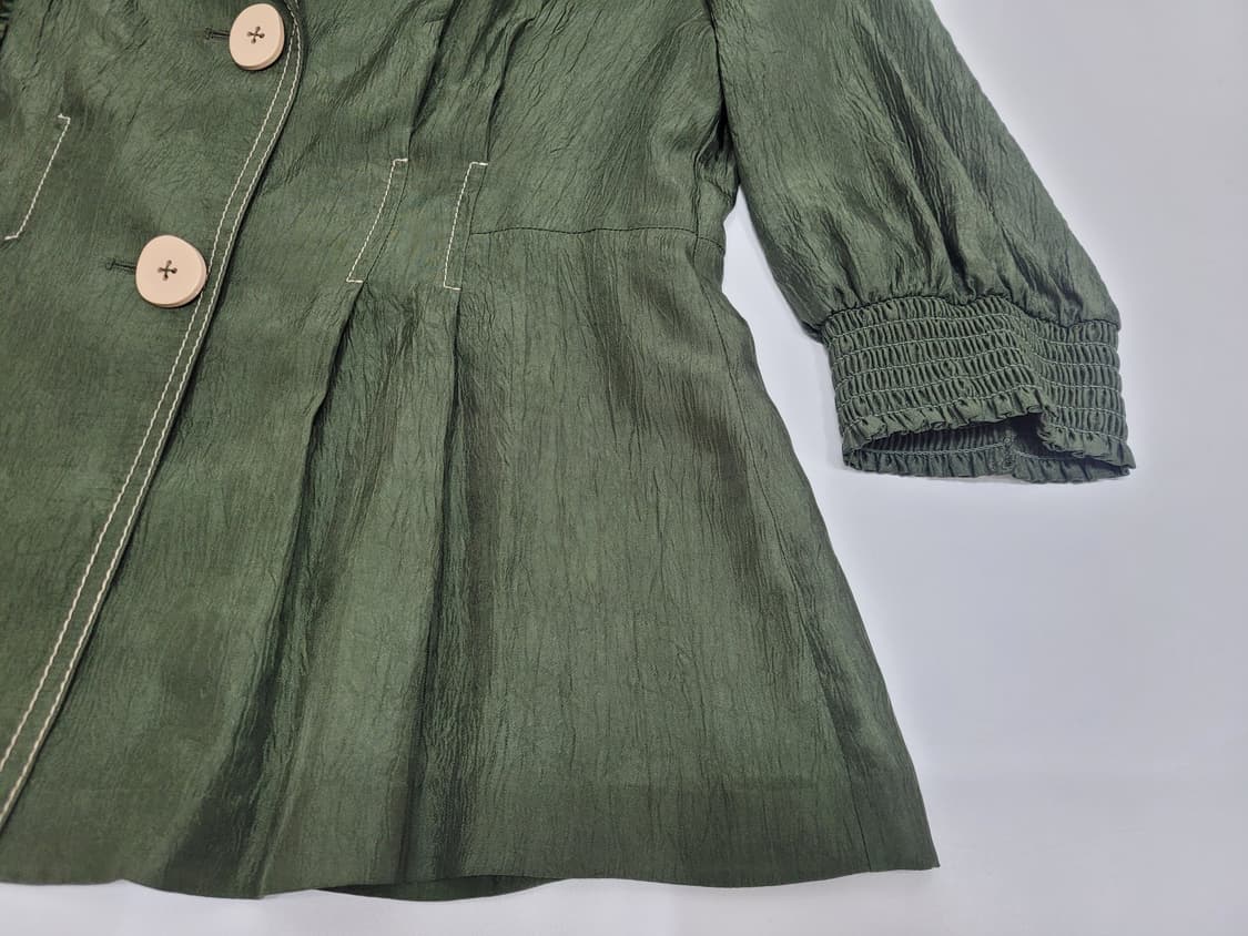 maje 20SS 마쥬 아세테이트 자켓 / 여 82-88-160 카키
 상품이미지5