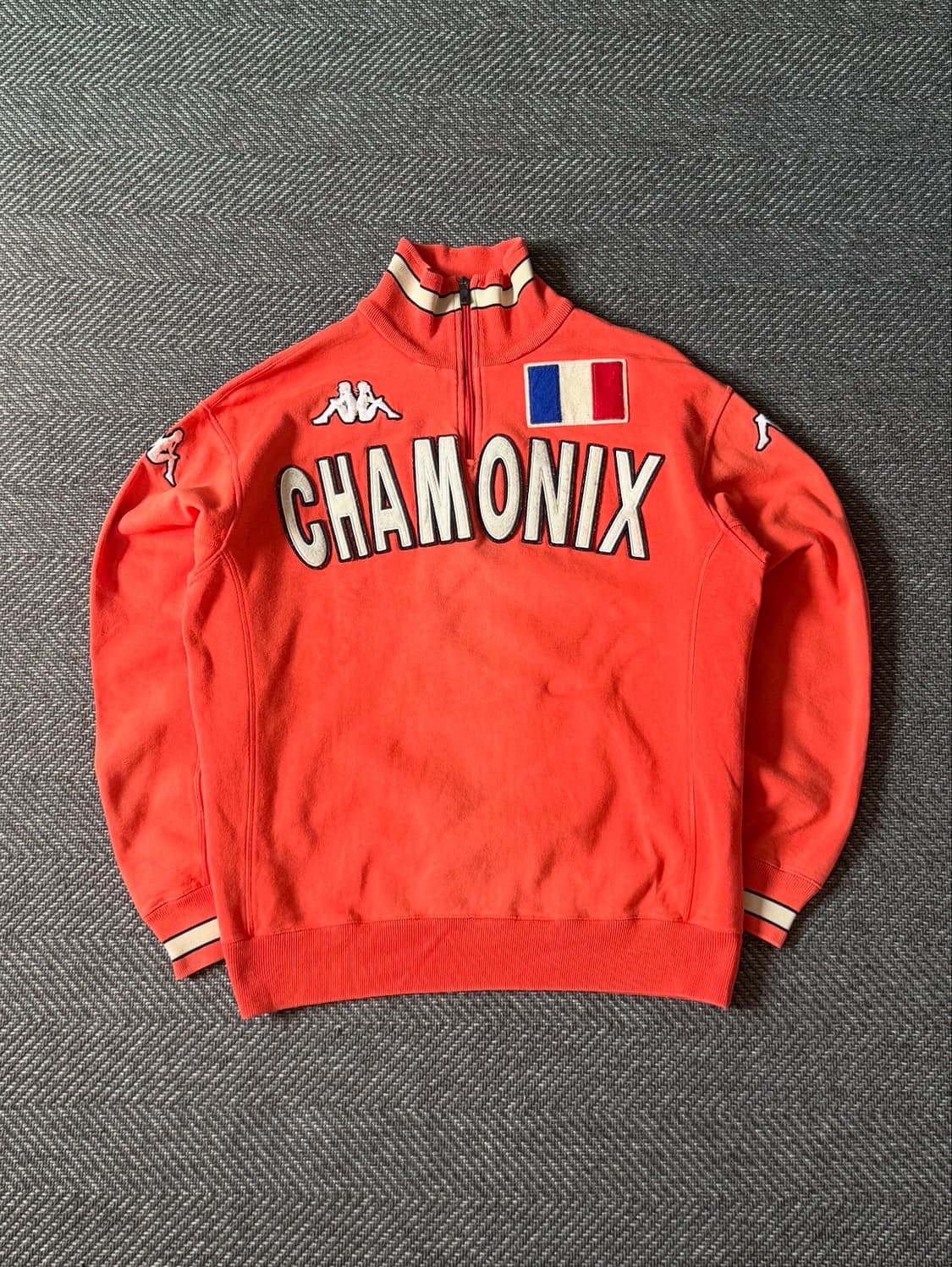 90s KAPPA CHAMONIX 반집업 빈티지 스웨셔츠 (105) 상품이미지1