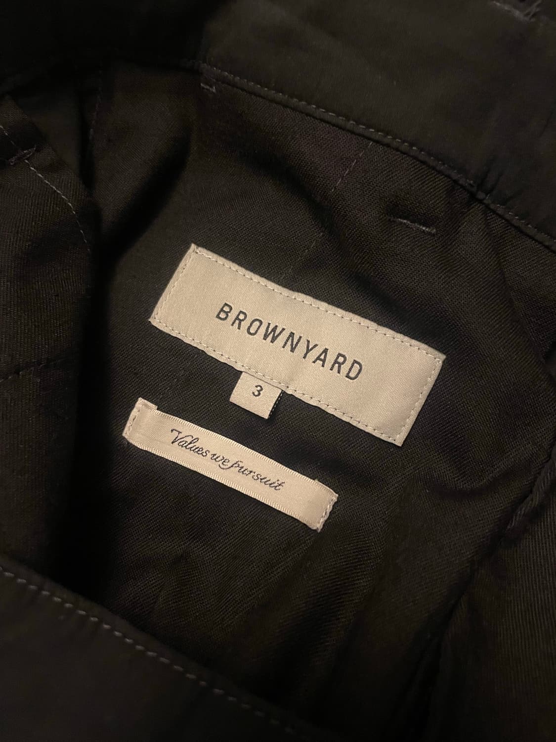 [3] 브라운야드 25SS 파라슈트 팬츠 블랙 상품이미지3