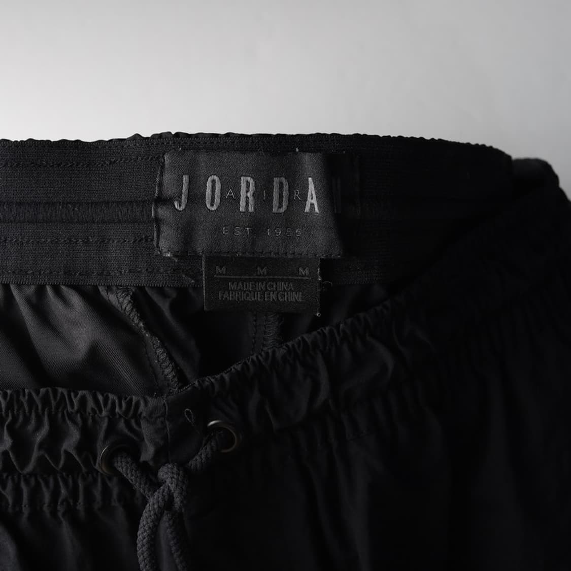 조던 블랙 점프맨 로고 트레이닝 팬츠 M 상품이미지6