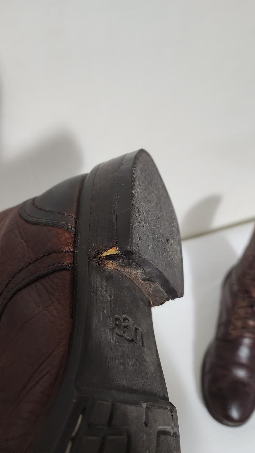 어그 빈티지 워커 부츠(파손) 상품이미지7