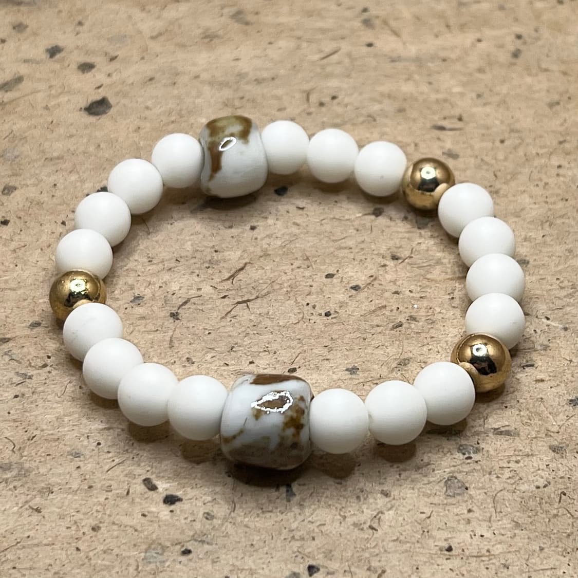 White Combo Bracelet 상품이미지1