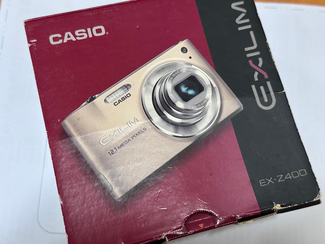 (풀박스) (작례O) 태연 방지민 디카 casio z400 핑크 상품이미지2