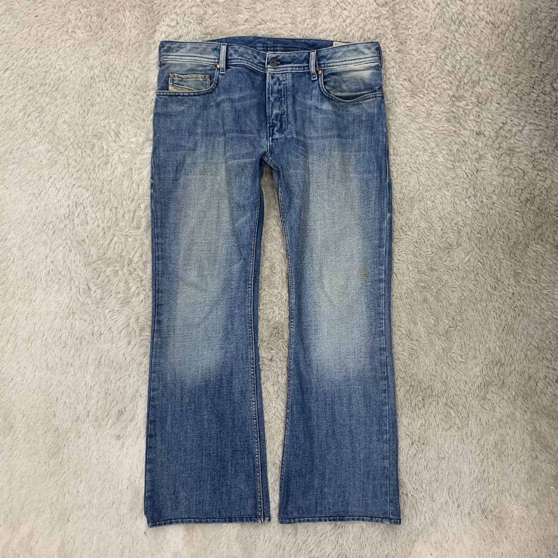 DIESEL ZATHAN 디젤 워시드 플레어 부츠컷 데님팬츠 34 상품이미지2