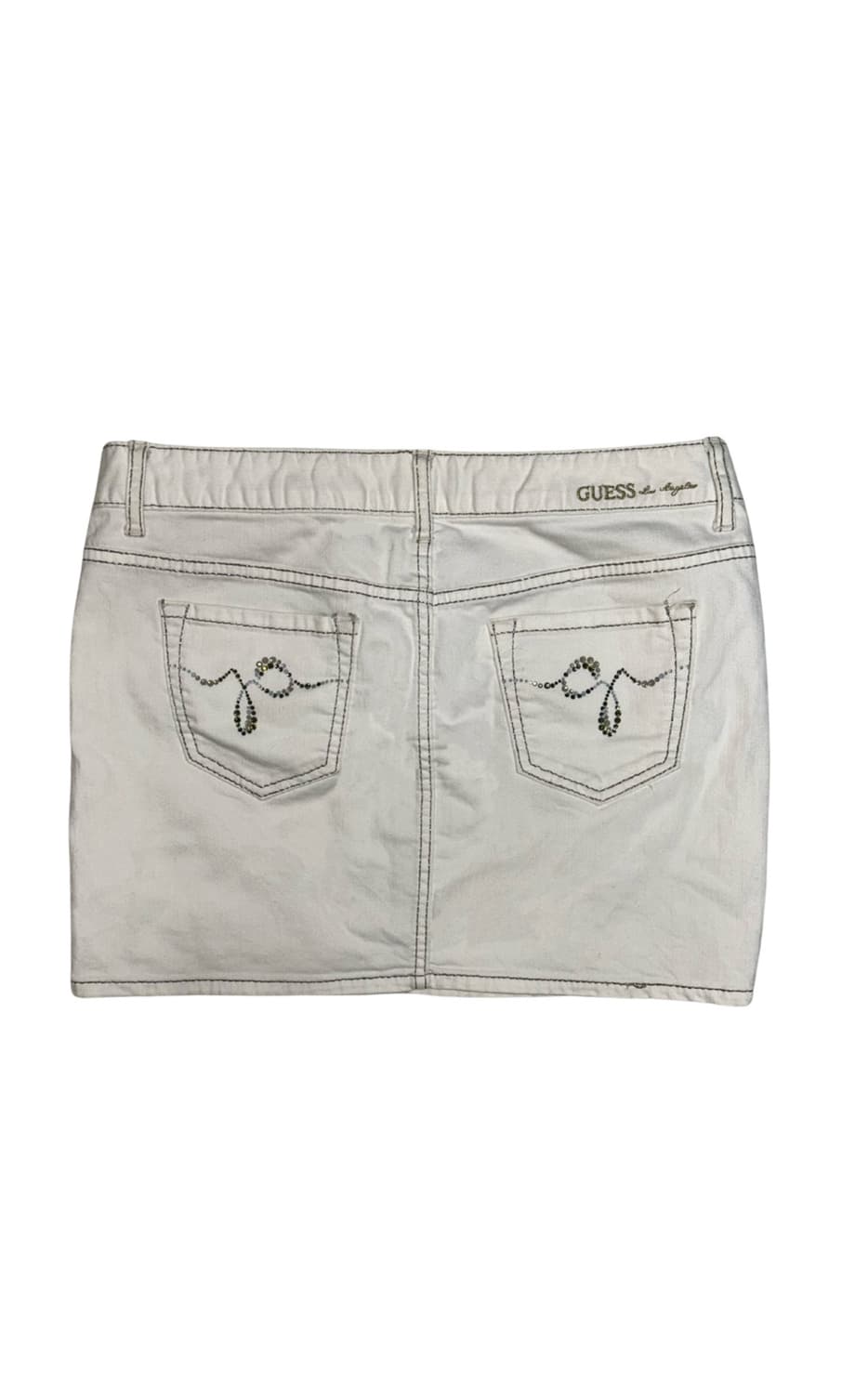 Vintage white guess skirt 빈티지 게스 스커트 상품이미지1