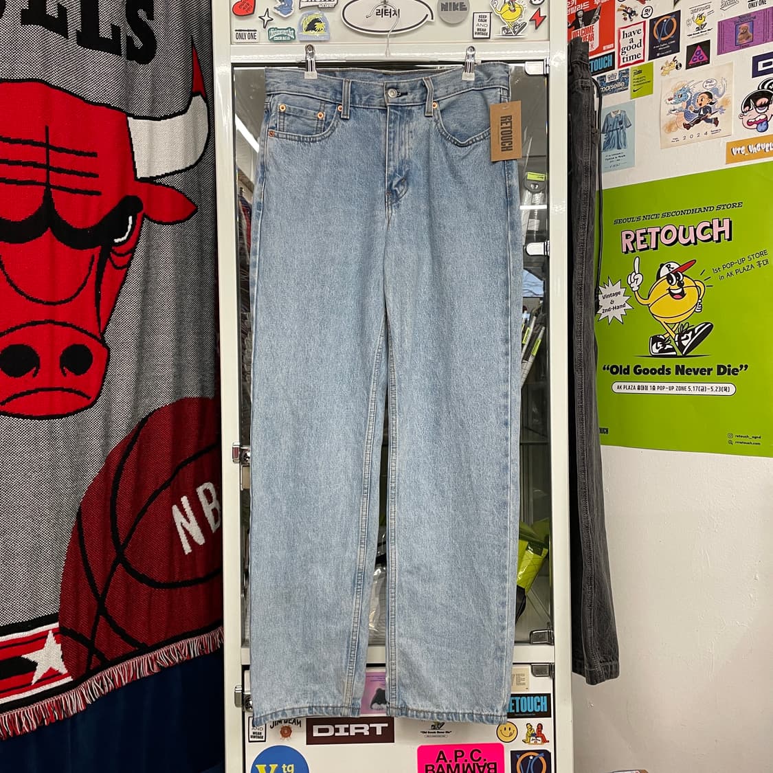 리바이스 550 라이트 블루 워시드 상품이미지1