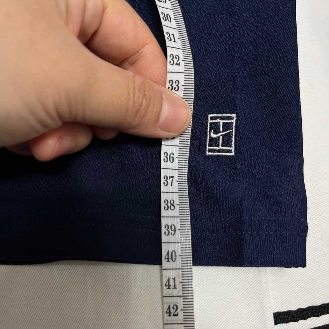 나이키 드라이핏 기능성 테니스 치마 스커트 네이비 xl 상품이미지5