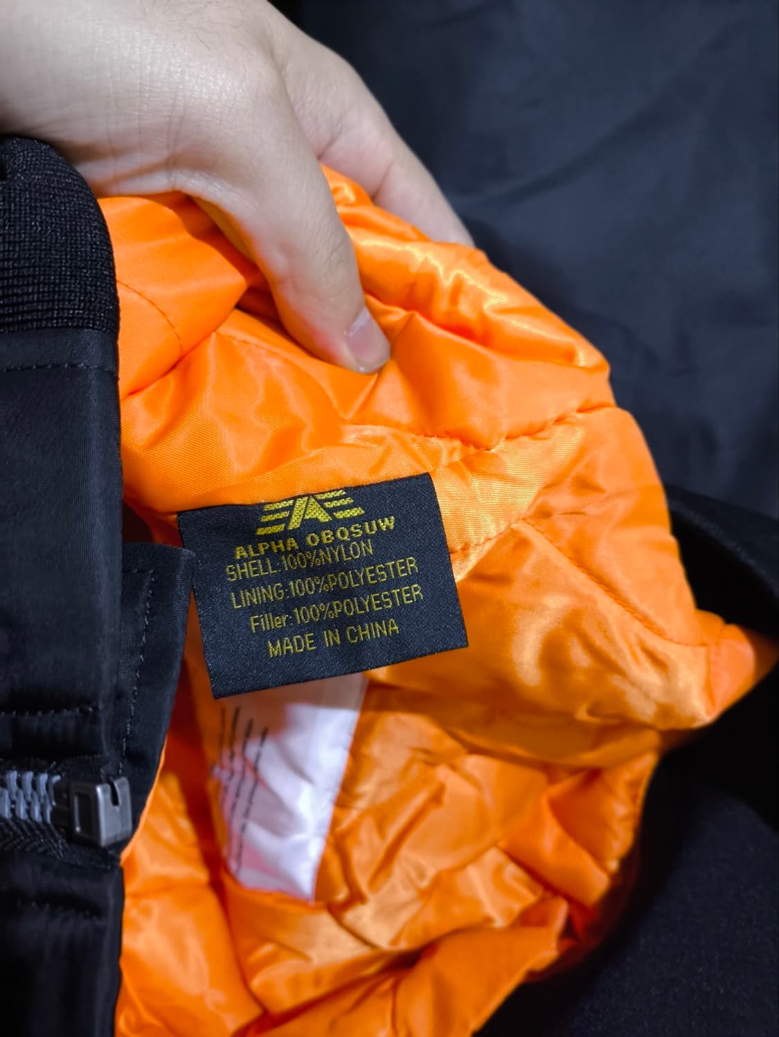 3XL 빅사이즈 항공점퍼 MA1 마원 상품이미지9