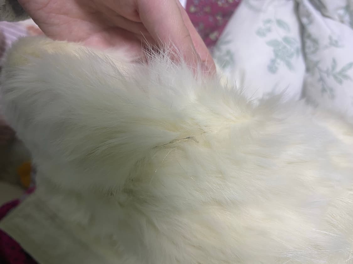 개개개존예 페어리 토끼 퍼자켓 상품이미지7