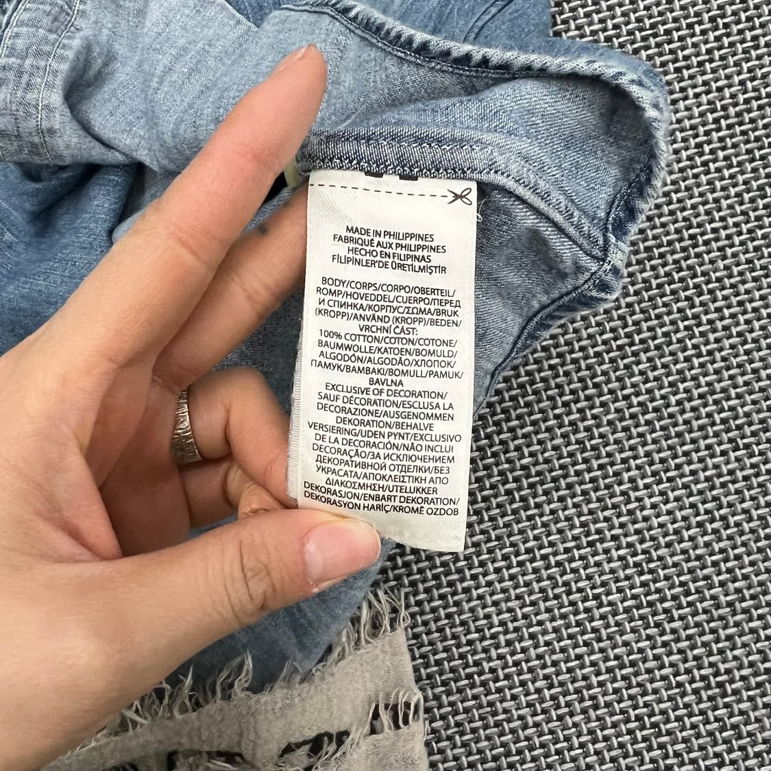 폴로랄프로렌 데님셔츠 상품이미지4