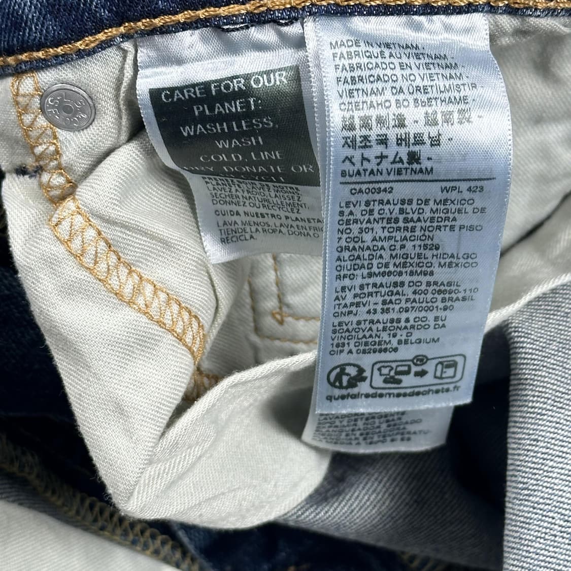 리바이스 505 오리지널 데님 팬츠 (32인치) 상품이미지8