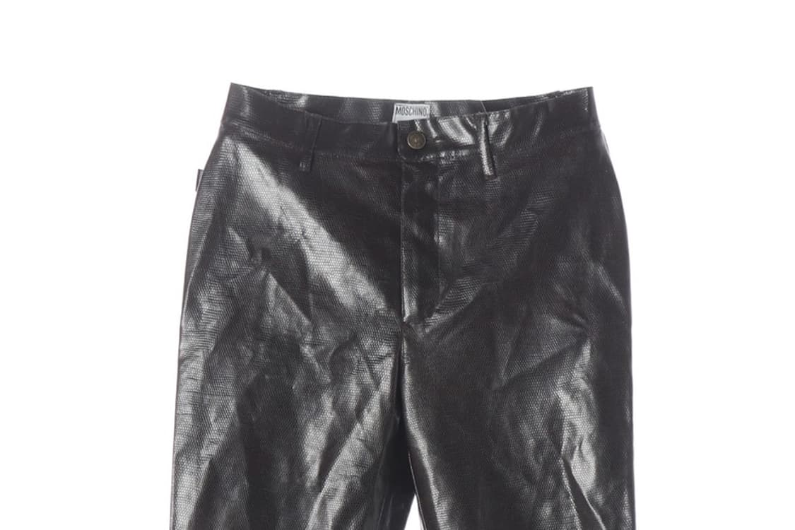 모스키노 진스 이탈리아제 파이톤 엠보 코팅 팬츠 상품이미지3