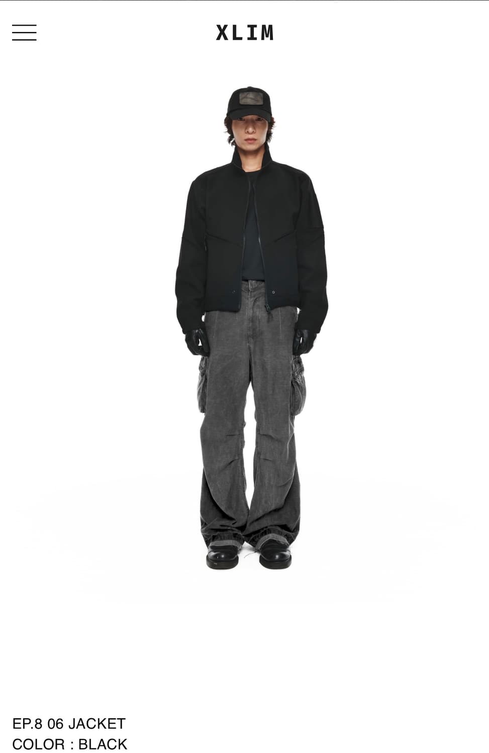 [S] EP.8 06 JACKET COLOR : BLACK 상품이미지1