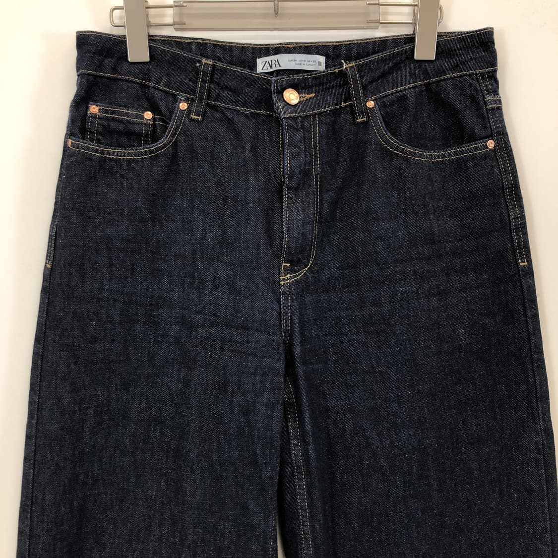 자라 프리미엄 와이드 데님진 28 인치 상품이미지2