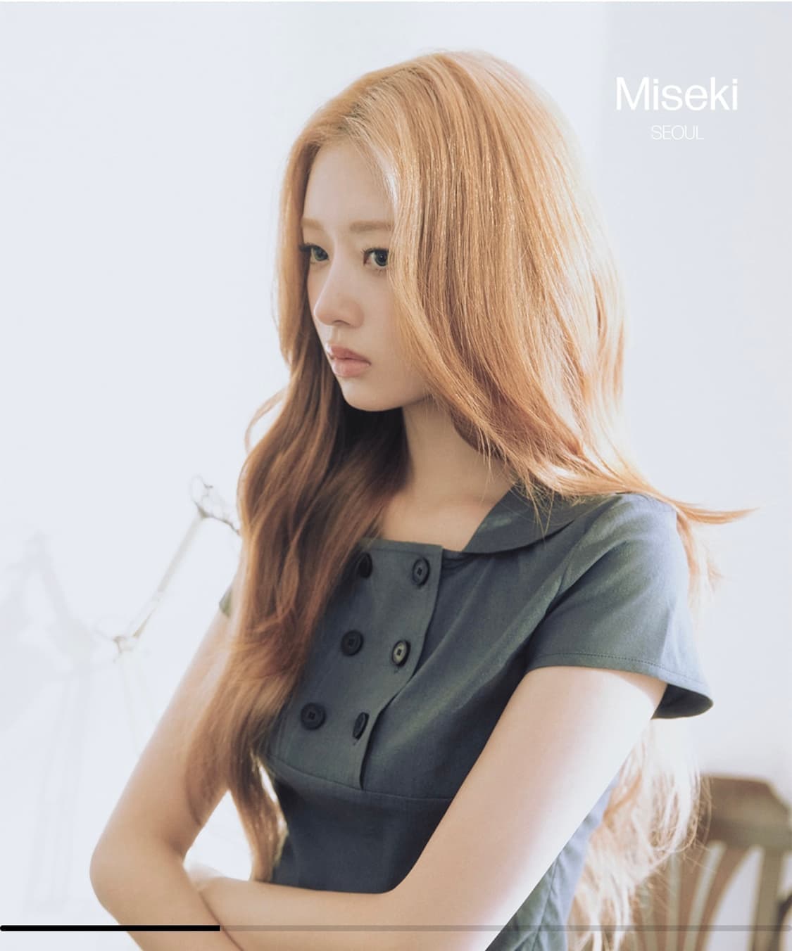 미세키서울 Double button shirts top 상품이미지1