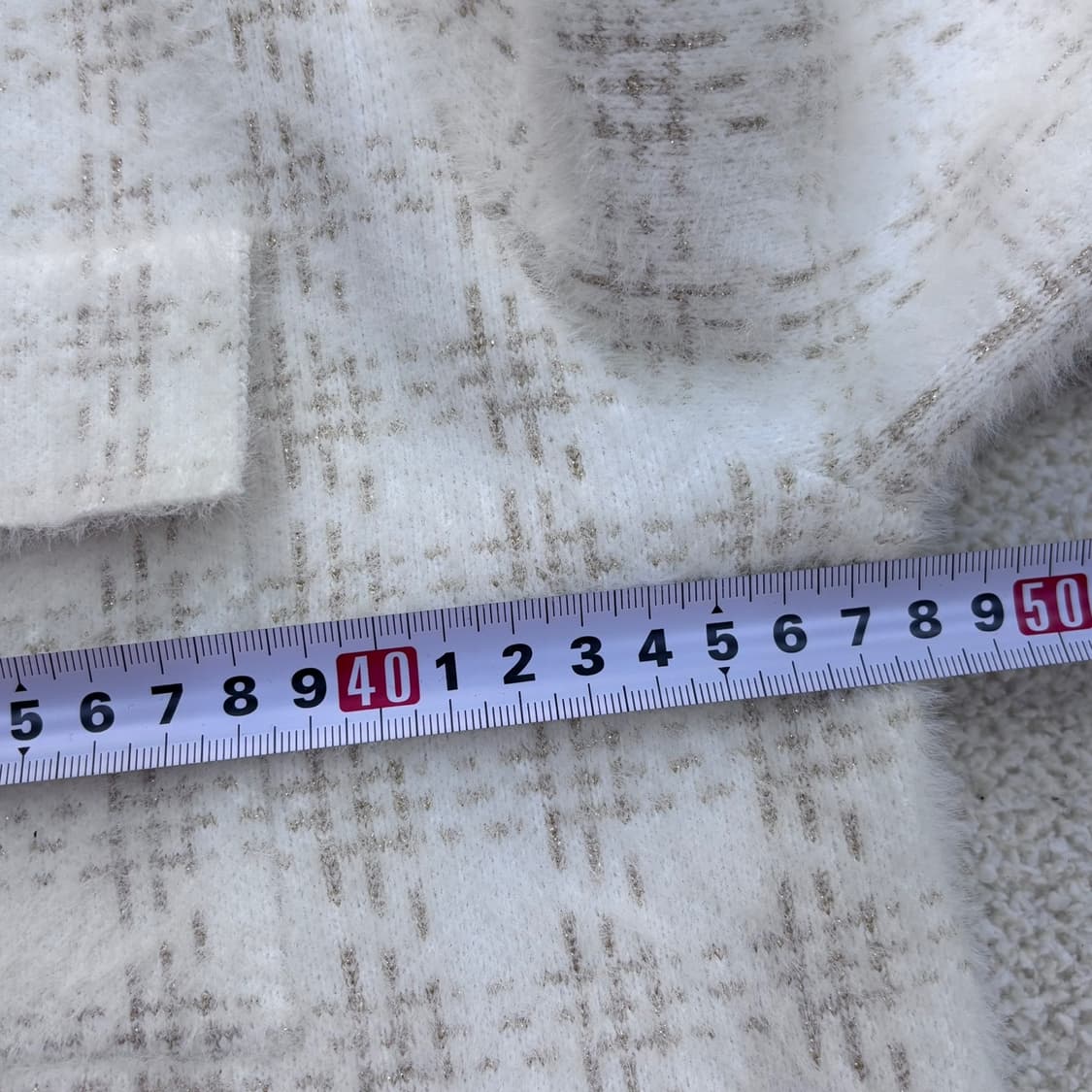 F 더아이잗 여성 트위드 롱 가디건 0325E 상품이미지6