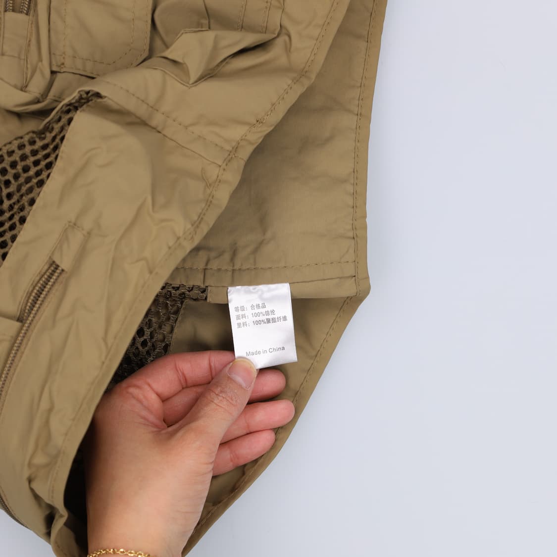 M 아웃도어 멀티포켓 조끼 0330H1 상품이미지4