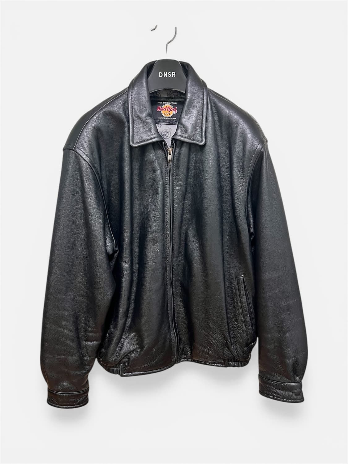 Hard Rock Cafe Leather Bomber jacket 상품이미지1