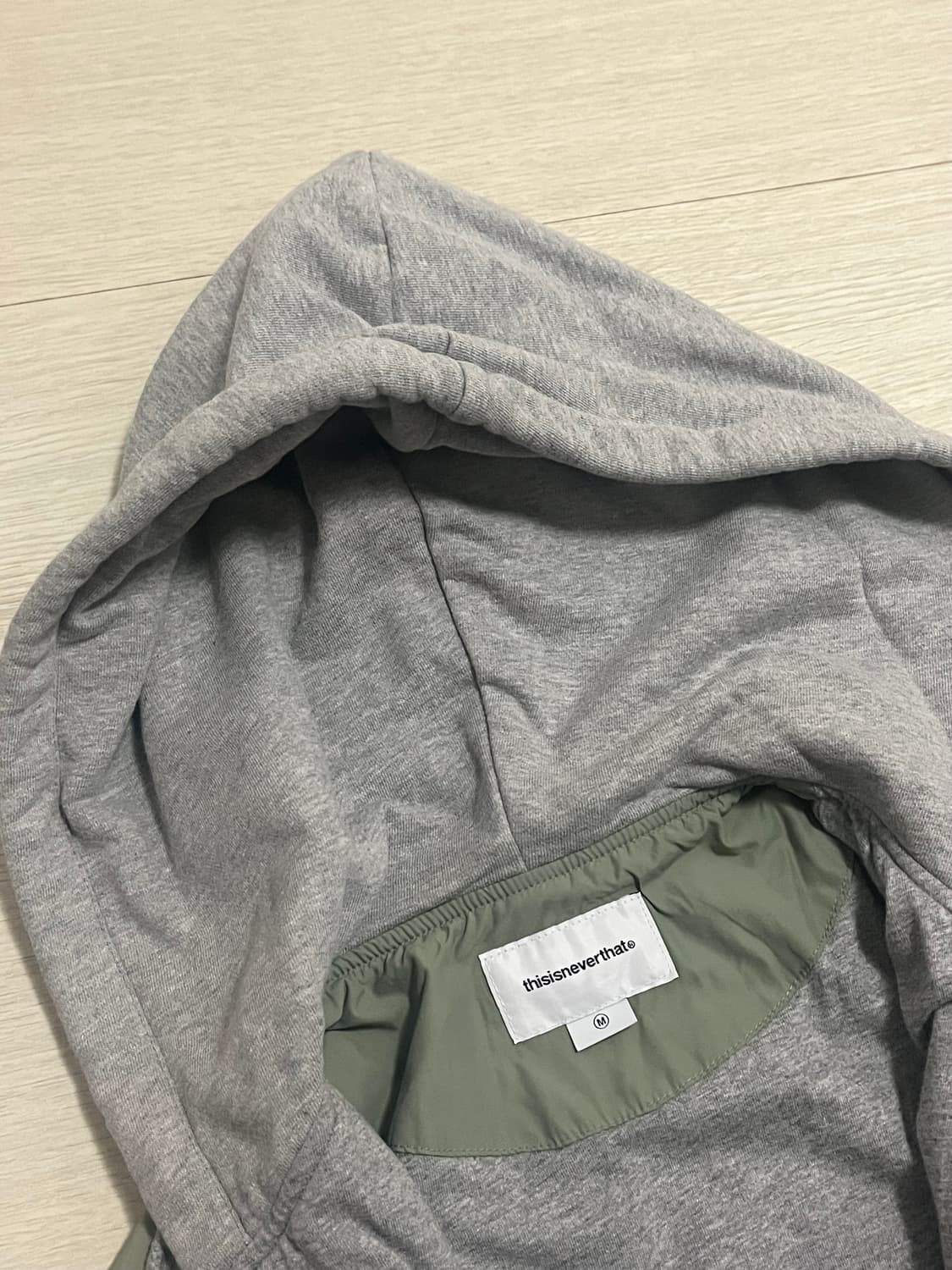 디스이즈네버댓 T-Logo Sweat Lining Jacket 상품이미지4