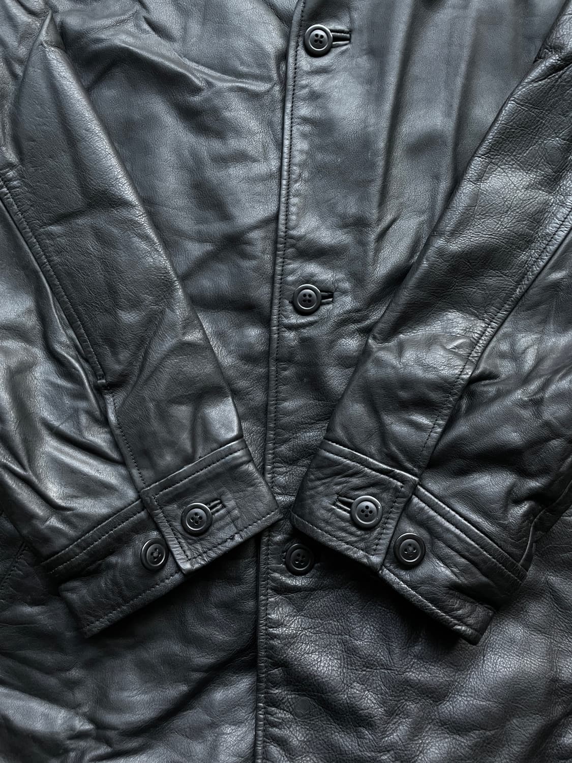 90s 올드갭 레더 카코트 gap carcoat 상품이미지6